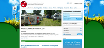 Website von Schweizerischen Camping- und Caravaning-Verband (SCCV)